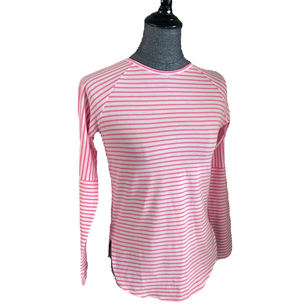Girls NWT Vineyard Vines LS Striped Raglan - Picture 2 of 9